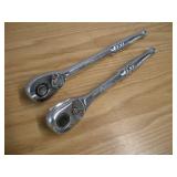 (2) HUSKY 1/2 IN DRIVE RATCHETS