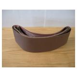 (6) 3M  6IN X 48IN SANDING BELTS 100 GRIT