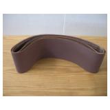 (6) 3M  6IN X 48IN SANDING BELTS 100 GRIT