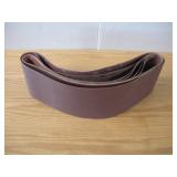 (6) 3M  6IN X 48IN SANDING BELTS 100 GRIT