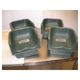 (4) PLASTIC BOOSTER SEATS