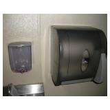 PAPER TOWEL AND SOAP DISPENSER