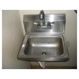 STAINLESS STEEL HAND SINK 17X15
