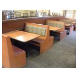 (4) BOOTH SECTIONS W/