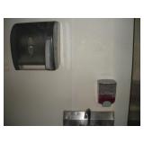 PAPER TOWEL AND SOAP DISPENSER