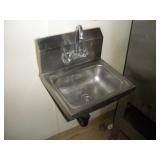 STAINLESS STEEL HAND SINK 17X15