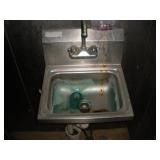 STAINLESS STEEL HAND SINK 17X15