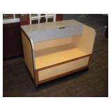 PLATE / FLATWARE CART 29X35X34