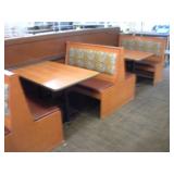 (4) BOOTH SECTIONS W/