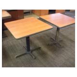 (2) 2 1/2 FT TABLES