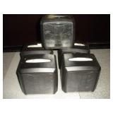 5 NAPKIN DISPENSERS