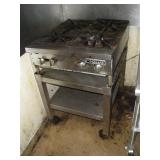 GARLAND 4 BURNER GAS COOK TOP W/