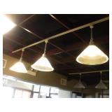 TRACK LIGHTING W/ 3 LIGHTS