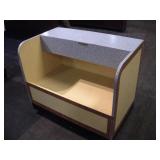 PLATE / FLATWARE CART 29X35X34