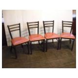 (4) STACKING DINING ROOM CHAIRS