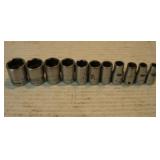 SNAPON 1/4 IN DRIVE SAE SOCKET SET