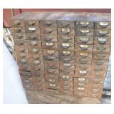 BOLT AND NUT ORGANIZER W/ CONTENTS