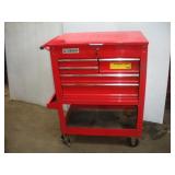 US GENERAL 5 DRAWER TOOL CART W/ KEYS