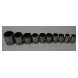SNAPON 1/2 IN DRIVE ASSORTED SOCKETS