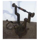 VINTAGE MOTORCYCLE WHEEL TRUING STAND