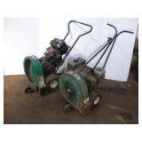 2 LESCO GAS POWERED AIR MOVERS (PARTS ONLY)