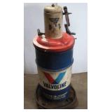 VALVOLINE 16 GAL GREASE DRUM  W/