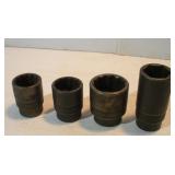 SNAPON 3/4 DRIVE ASSORTED SOCKETS