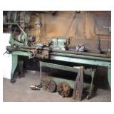 LODGE AND SHIPLEY 5FT PASS THROUGH METAL LATHE