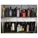 OIL AND AUTOMOTIVE FLUIDS CONTENTS OF SHELF