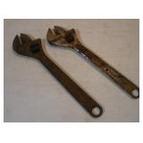 12IN ADJUSTABLE WRENCH (RUSTY)