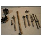 CRAFTSMAN 3/8 AND 1/2 IN SOCKETS RATCHETS AND EXT
