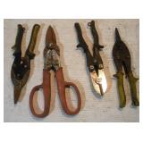 TIN SNIPS AND DUCT WORK GRIPS
