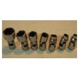 SNAPON 1/4 IN DRIVE ASSORTED SWIVEL SOCKETS