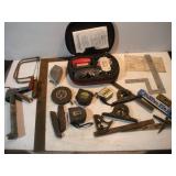 SQUARES - MEASURING TOOLS - CAULKING GUN AND