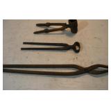 VINTAGE BLACKSMITH TOOLS