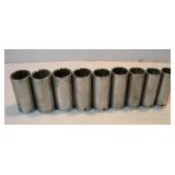 CORNWELL 1/2 IN DRIVE DEEPWELL METRIC SOCKET--