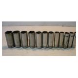 SNAPON 1/2 IN DRIVE DEEPWELL SOCKET SET