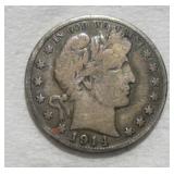 1914 (S) BARBER HALF DOLLAR
