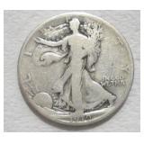 1919 (D) WALKING LIBERTY SILVER HALF DOLLAR