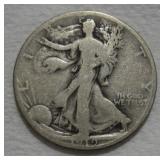 1919 (S) WALKING LIBERTY SILVER HALF DOLLAR