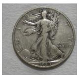 1933 (S) WALKING LIBERTY SILVER HALF DOLLAR