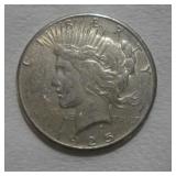 1925(S) SILVER PEACE DOLLAR