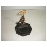 VINTAGE ORIGINAL CAST IRON ASH TRAY