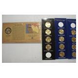 13 PRESIDENTIAL AND SACAGAWEA 1 DOLLAR COINS