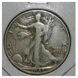 1947 (D) WALKING LIBERTY SILVER HALF DOLLAR