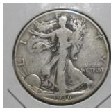 1936 (D) WALKING LIBERTY SILVER HALF DOLLAR