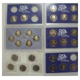 27 PROOF STATE QUARTERS