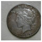 1922 (S) SILVER PEACE DOLLAR