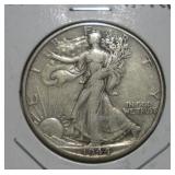 1944 (D) WALKING LIBERTY SILVER HALF DOLLAR