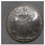1 OZ. SILVER 2005 WALKING LIBERTY SILVER DOLLAR